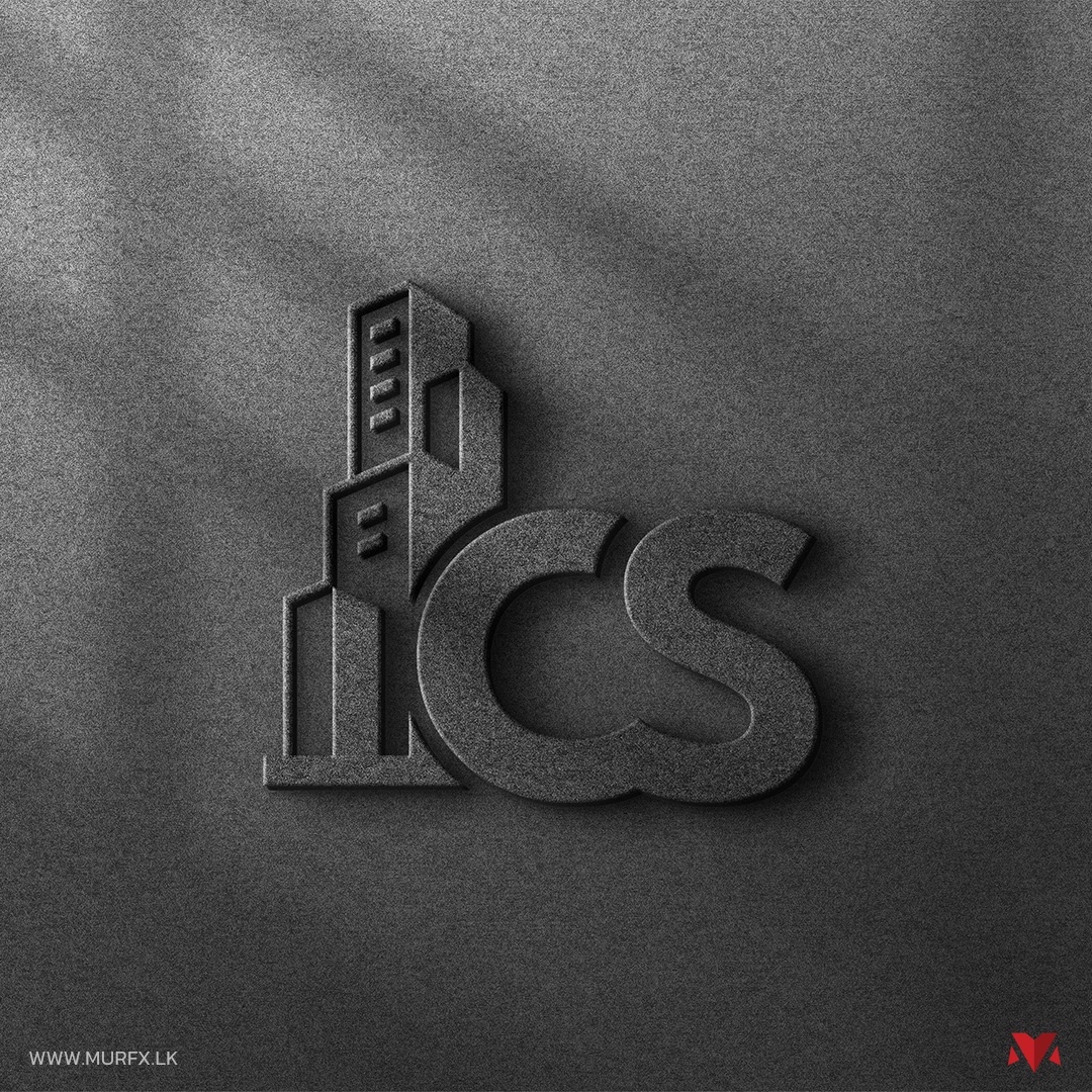 CS Constructions logo embossed on a concrete texture