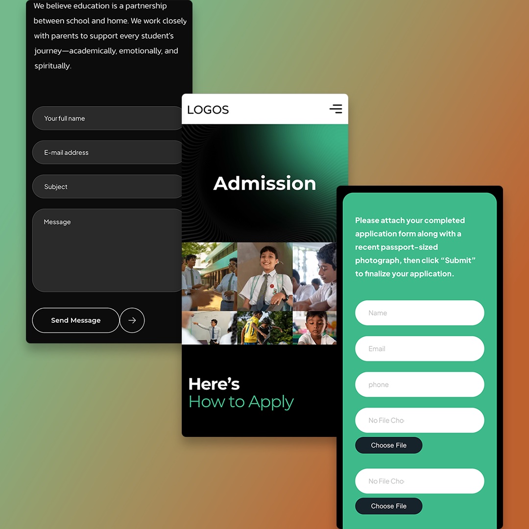 Logos College contact form