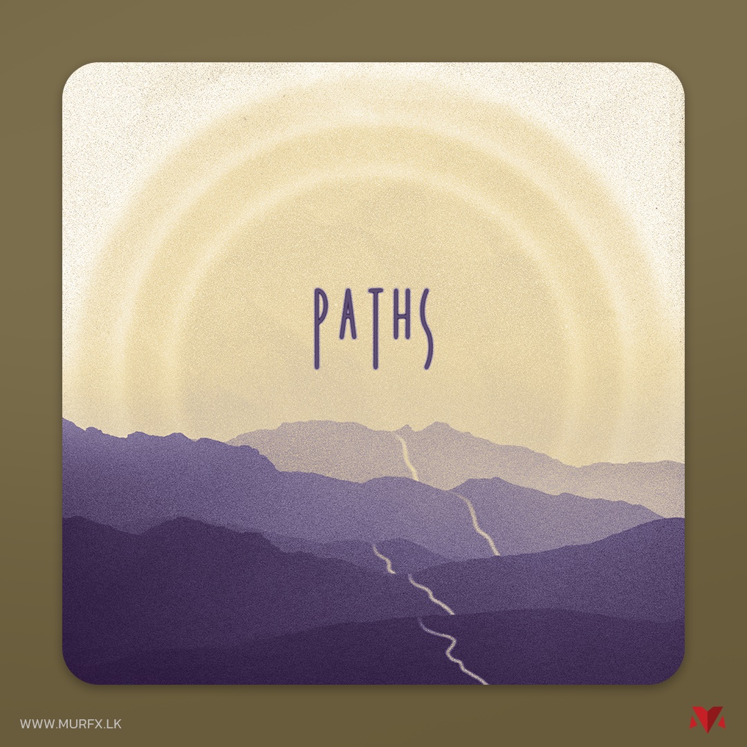 Paths album cover art, clean square